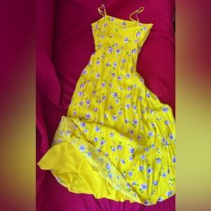 Vibrant Floral Maxi Dress